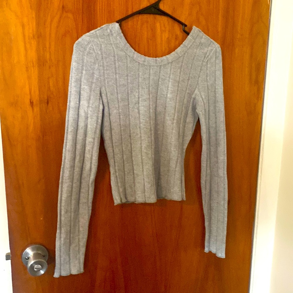 Fashion nova small grey sweater